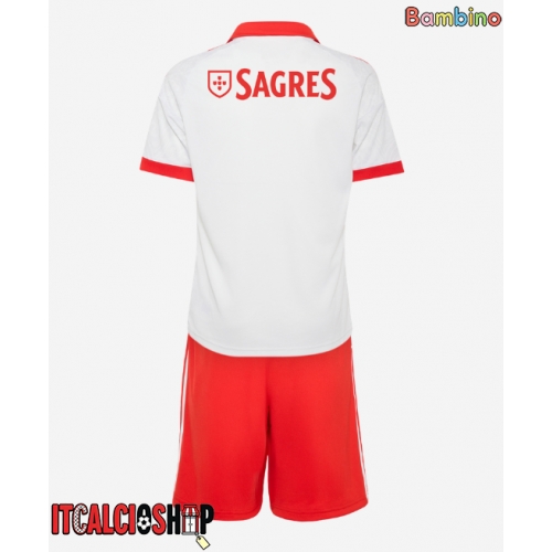 Benfica Seconda Maglia Bambino 2026-27 Manica Corta (+ Pantaloni corti)